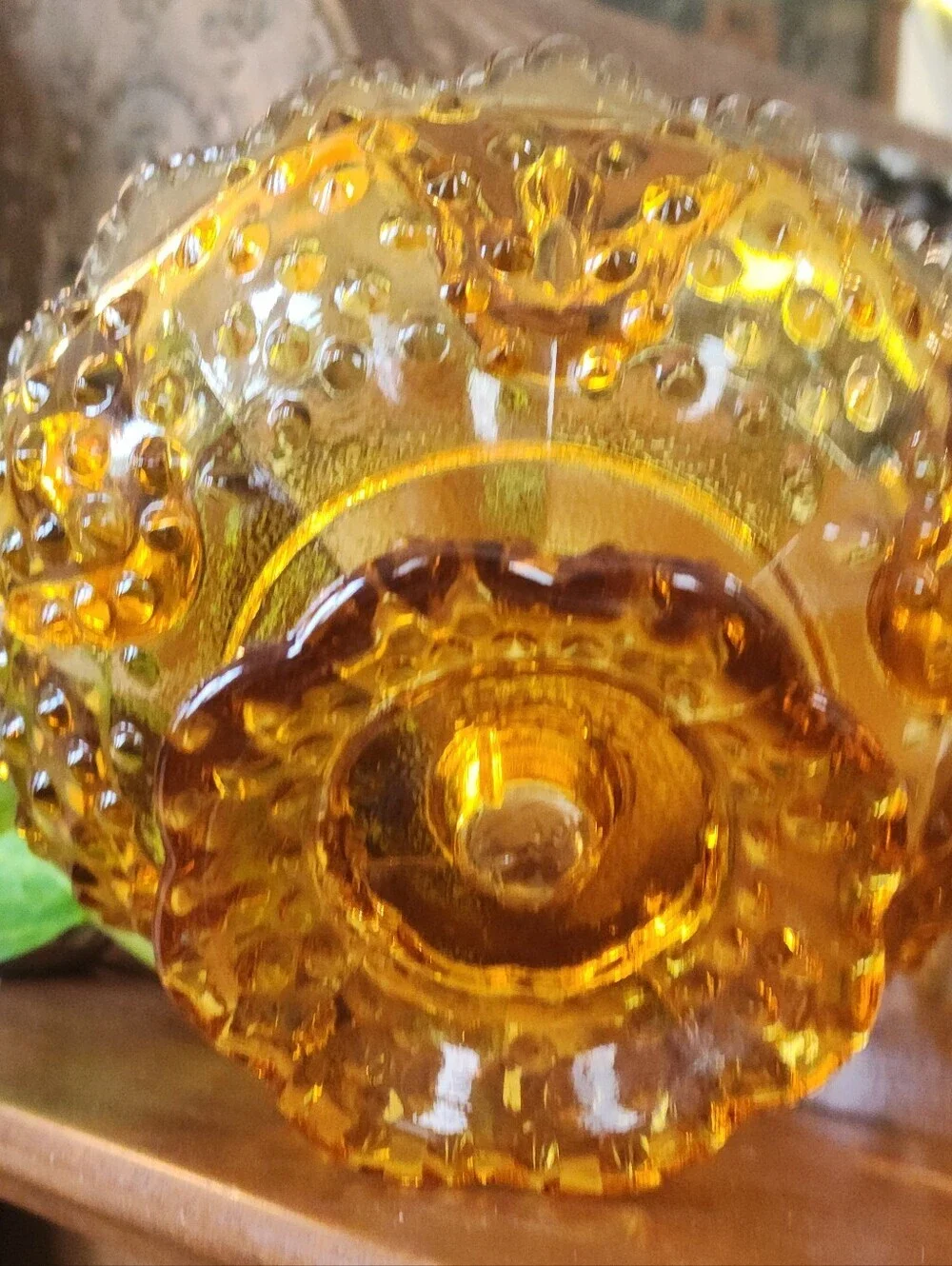 Fenton vtg hobnail
